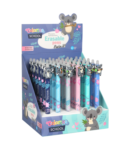Retractable erasable pen Colorino Koala