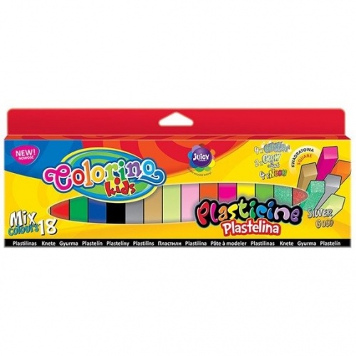 Colorino Kids Plasticine 18 colours