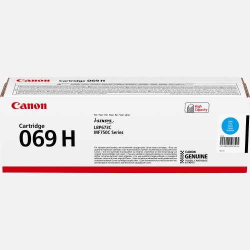 Canon Toner 069H Cyan (5097C002)