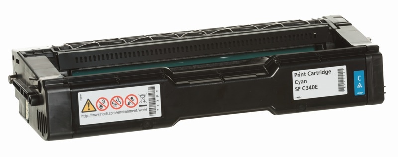 Ricoh SP C340E (407900) Toner Cartridge, Cyan