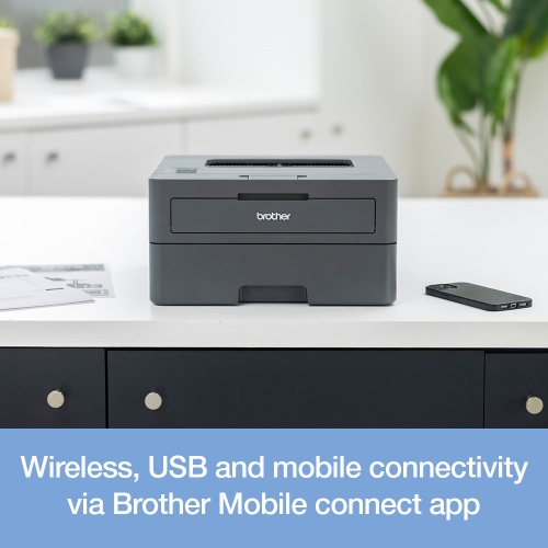 Brother HL-L2445DW Printer Laser B/W A4 32 ppm USB Wi-Fi Ethernet LAN