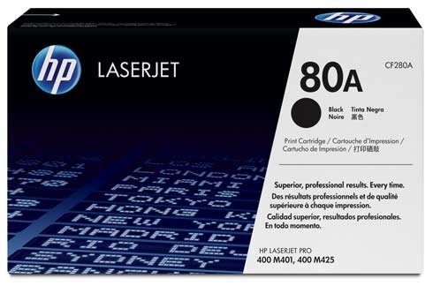 HP Cartridge No.80A Black (CF280A)