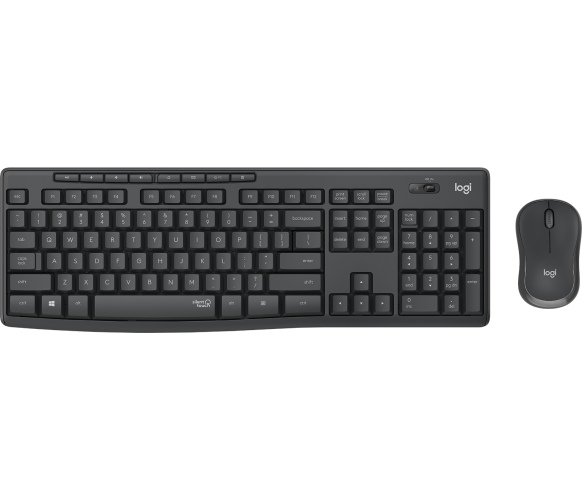Logitech MK295 Silent Wireless Combo - grey - Russian language