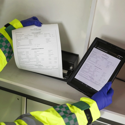 Brother PJ-863 Mobile Direct Thermal Printer B/W A4 13.5 ppm USB Bluetooth