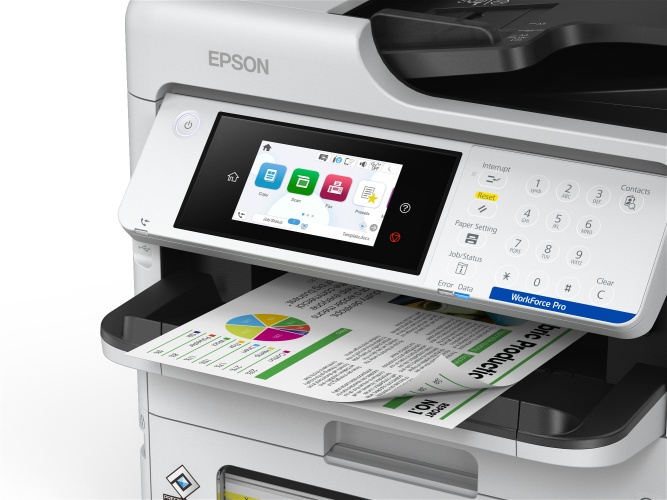 Epson WorkForce Pro EM-C800RDWF Printer Inkjet Colour MFP A4 25 ppm USB Wi-Fi Ethernet LAN