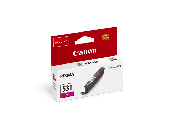 Canon CLI-531M (6120C001) Ink Cartridge, Magenta