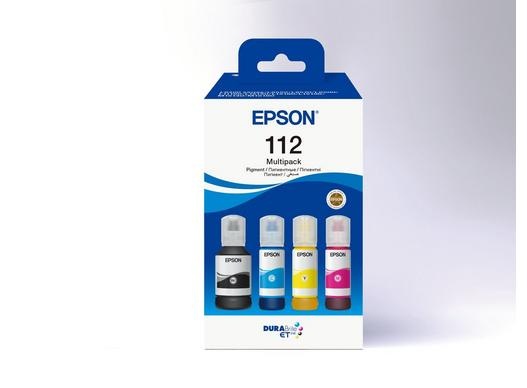 Epson 112 EcoTank (C13T06C64A) Ink Cartridge Multipack, C/M/Y/BK