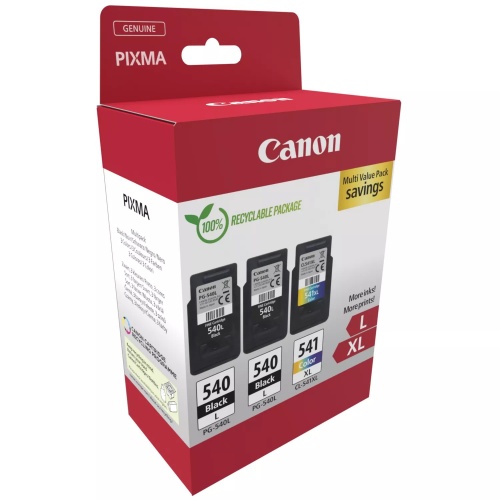 Canon PG-540L/CL-541XL (5224B017) Ink Cartridge Multipack, BK/CMY