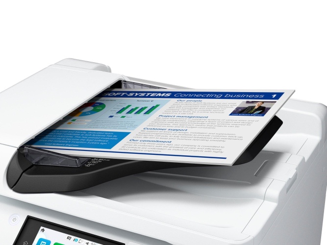 Epson WorkForce Pro EM-C8100RDWF Printer Inkjet Colour MFP A3 25 ppm USB Wi-Fi Ethernet LAN