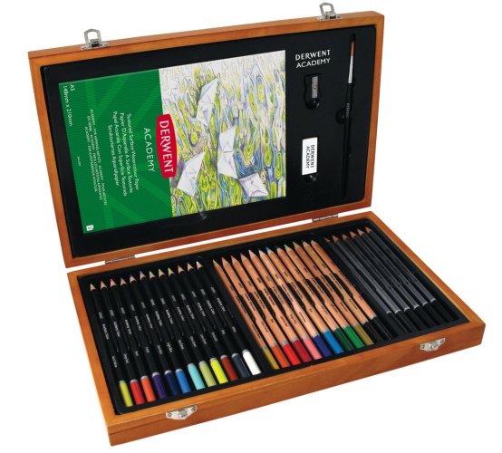 Derwent Academy Wooden Gift Box