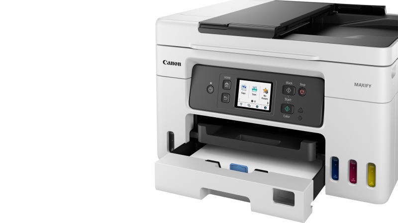 Canon MAXIFY GX4050, MFP colour Inkjet Printer refillable A4 350 sheets 33.6 Kbps USB 2.0 LAN Wi-Fi