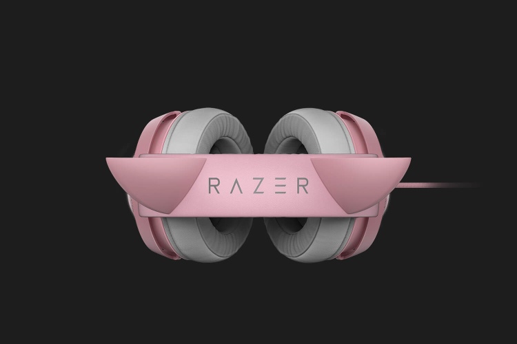 Razer RZ04-02980200-R3M1 Kraken Kitty Headset Wired Head-band Gaming, Grey/Pink