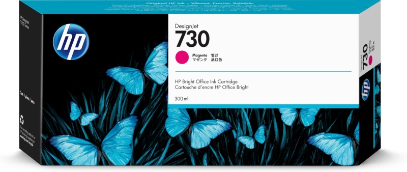 HP 730 (P2V69A) Ink Cartridge, Magenta