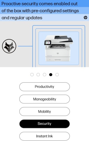 HP LaserJet Pro 4102fdw Printer laser MFP B/W A4 40ppm LAN Wi-Fi USB Bluetooth