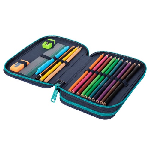Double decker school pencil case with equipment Coolpack Jumper 2 Wishes