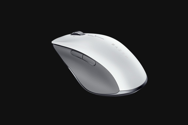 Razer Pro Click mouse, Right-hand, RF Wireless + Bluetooth, Optical 16000 DPI, Grey/White