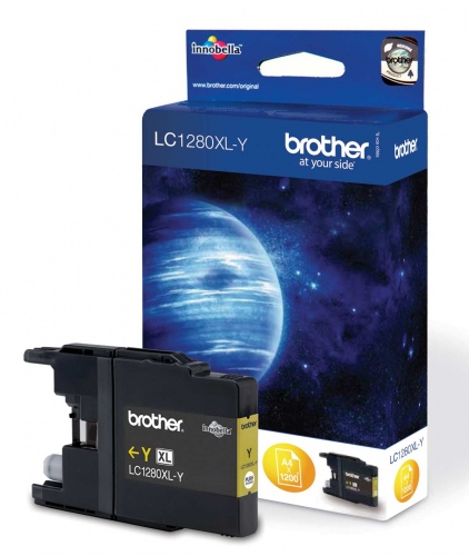 Brother LC1280XL (LC1280XLY) Ink Cartridge, Yellow