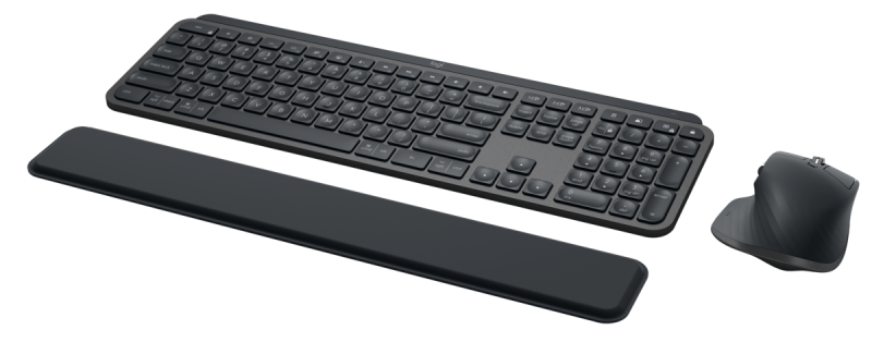 Logitech MX Keys Combo for Business Gen 2 - Keyboard, Palm Rest and Mouse set, Graphite