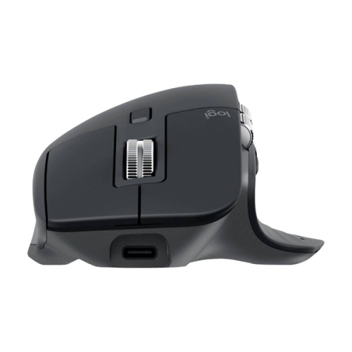 Logitech MX Master 3S for Business Mouse RF Wireless + Bluetooth, Laser, 8000 DPI, Graphite