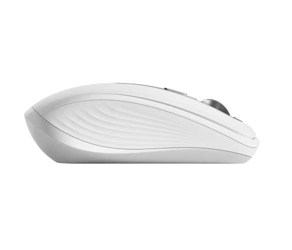Logitech MX Anywhere 3S Mouse - RF Wireless + Bluetooth, Laser, 8000 DPI, Pale Grey (White)