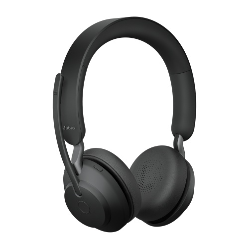 Jabra Evolve2 65 UC Stereo Headset Wireless Head-band Office/Call center USB Type-A Bluetooth Black