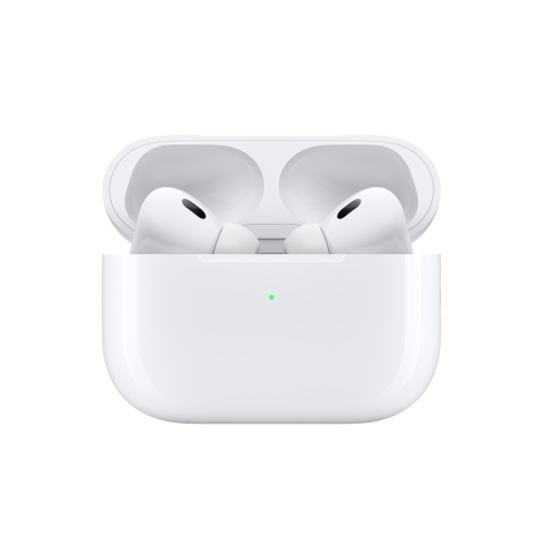 Apple AirPods Pro (2nd Gen) Wireless In-Ear Headphones Earbuds, Balta (MQD83ZM/A)
