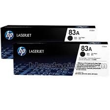 HP Cartridge No.83A Dual Pack Black (CF283AD)