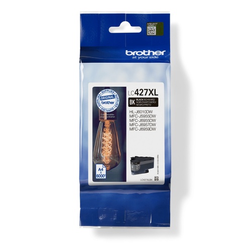 Brother LC-427XLBK (LC427XLBK) Ink Cartridge, Black