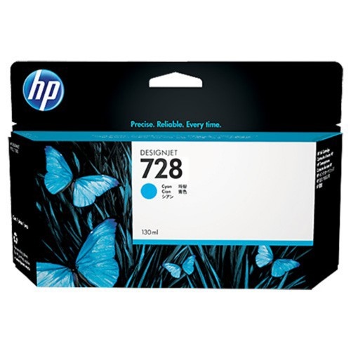 HP 728 (F9J67A) Ink Cartridge, Cyan
