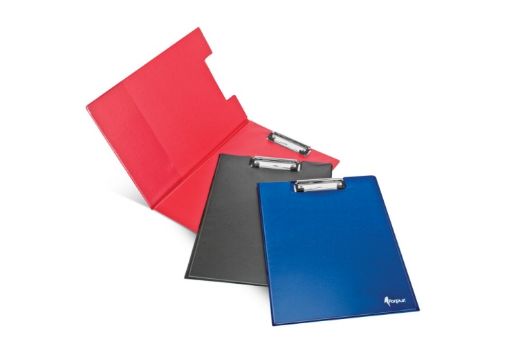 Clip pad Forpus, foldable, A4, Blue