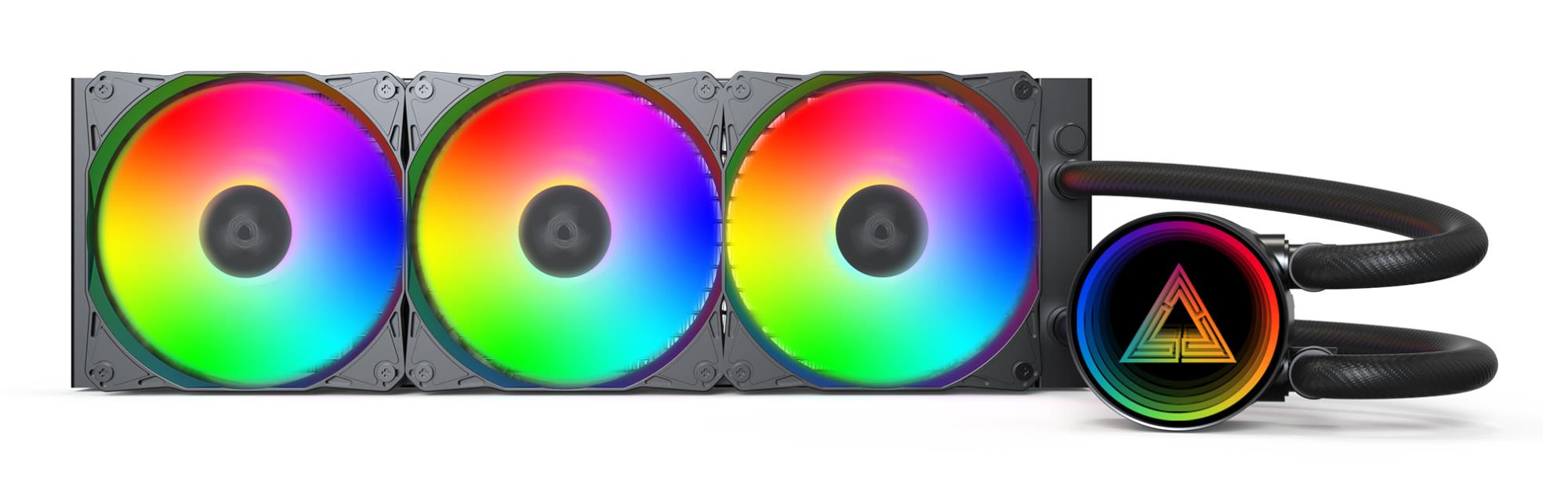 CPU COOLER MULTI SOCKET/LIGHTFLOW ARGB 360 (B) MONTECH | MDPCLOUD SHOP