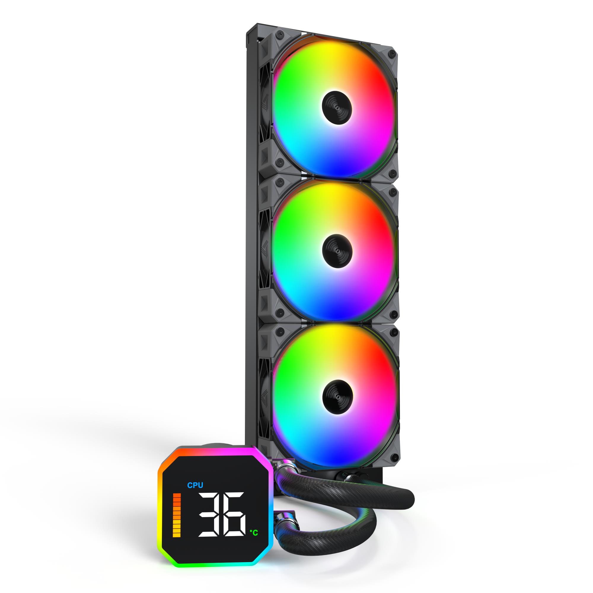 CPU COOLER MULTI SOCKET BLACK/HYPERFLOW DIGITAL 360 MONTECH | MDPCLOUD SHOP