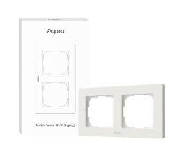 SMART SWITCH FRAME H2 (2-GANG)/WHITE FE-X01D-W AQARA