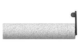 VACUUM ACC BRUSH EDGE-TO-EDGE/SILVER ION HSBB DREAME