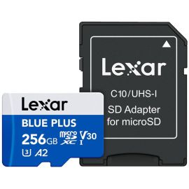 MEMORY MICRO SDXC 256GB UHS-I/W/A LMSBLPL256G-BNANG LEXAR