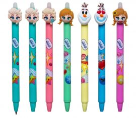 Retractable erasable pen Colorino Disney Emoji Frozen