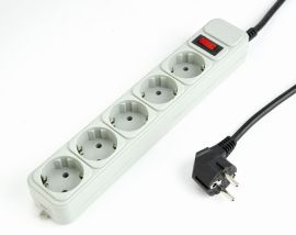 CABLE POWER EXTENSION 4.5M/5OUTL SPG3-B-15C GEMBIRD