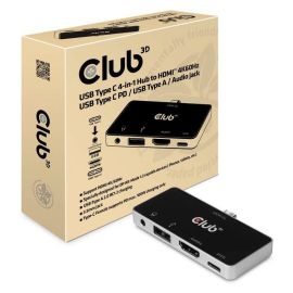 I/O HUB 4IN1 USB-C TO HDMI/100W CSV-1591 CLUB3D