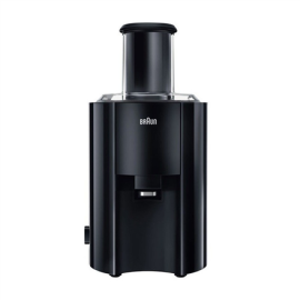 Braun | J 300 BK | Type Automatic juicer | Black | 800 W | Extra large fruit input | Number of speed
