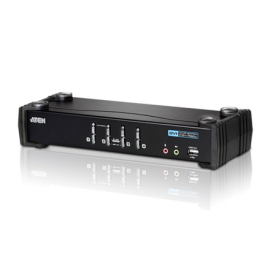 Aten 4-Port USB DVI/Audio KVMP Switch Aten | 4-Port USB DVI/Audio KVMP™ Switc
