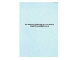 Informacinių siunčiamųjų dokumentų registravomo žurnalas, A4 (48) 0720-007