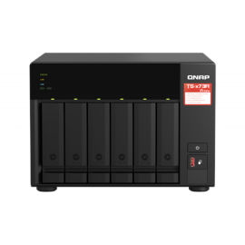 QNAP 6-Bay QTS and QuTS hero NAS TS-673A-8G Up to 6 HDD/SSD Hot-Swap