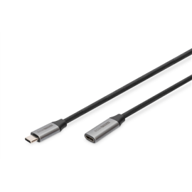 Digitus USB-C/M to USB-C/F Extension Cable DB-300230-010-S USB-C jack