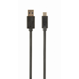 Cablexpert USB 3.0 AM to Type-C cable (AM/CM) CCP-USB3-AMCM-1M Black