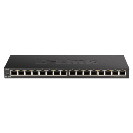 D-Link 16-Port Gigabit Desktop Switch DGS-1016S Unmanaged