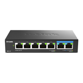 D-Link 7-Port Multi-Gigabit Unmanaged Switch DMS-107/E Unmanaged