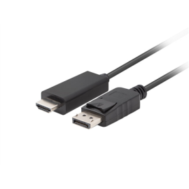 Lanberg DisplayPort to HDMI Cable CA-DPHD-11CC-0030-BK 5 m