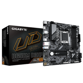 Gigabyte B650M D3HP Processor family AMD Processor socket AM5 DDR5 DIMM Memory slots 1 Supported har
