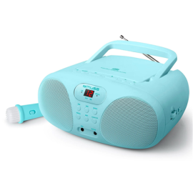 Muse Portable Sing-A-Long Radio CD Player MD-203 KB AUX in
