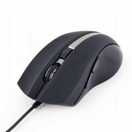 Gembird Mouse G-laser Wired Black USB